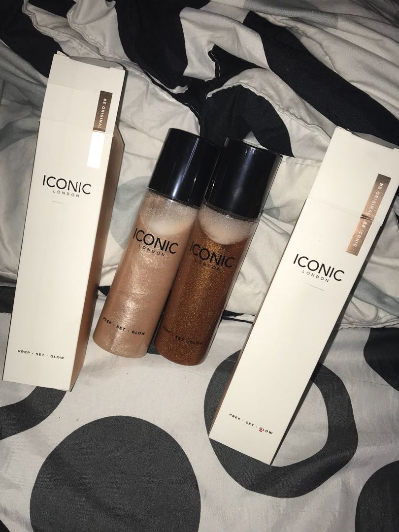 Authentic NO WAITING TIME PREP SET GLOW ICONIC LONDON MIST, Beauty