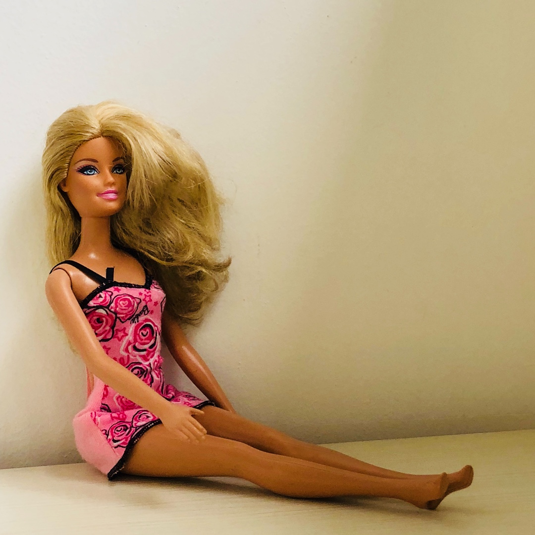 stuffed barbie doll