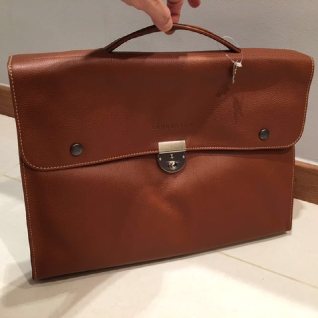 Brand New Longchamp Men Briefcase, Men 