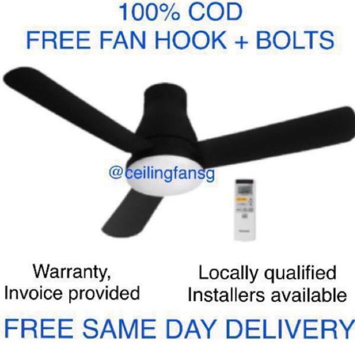 Ceiling Fan With Led Light Panasonic Kdk Home Appliances Photo