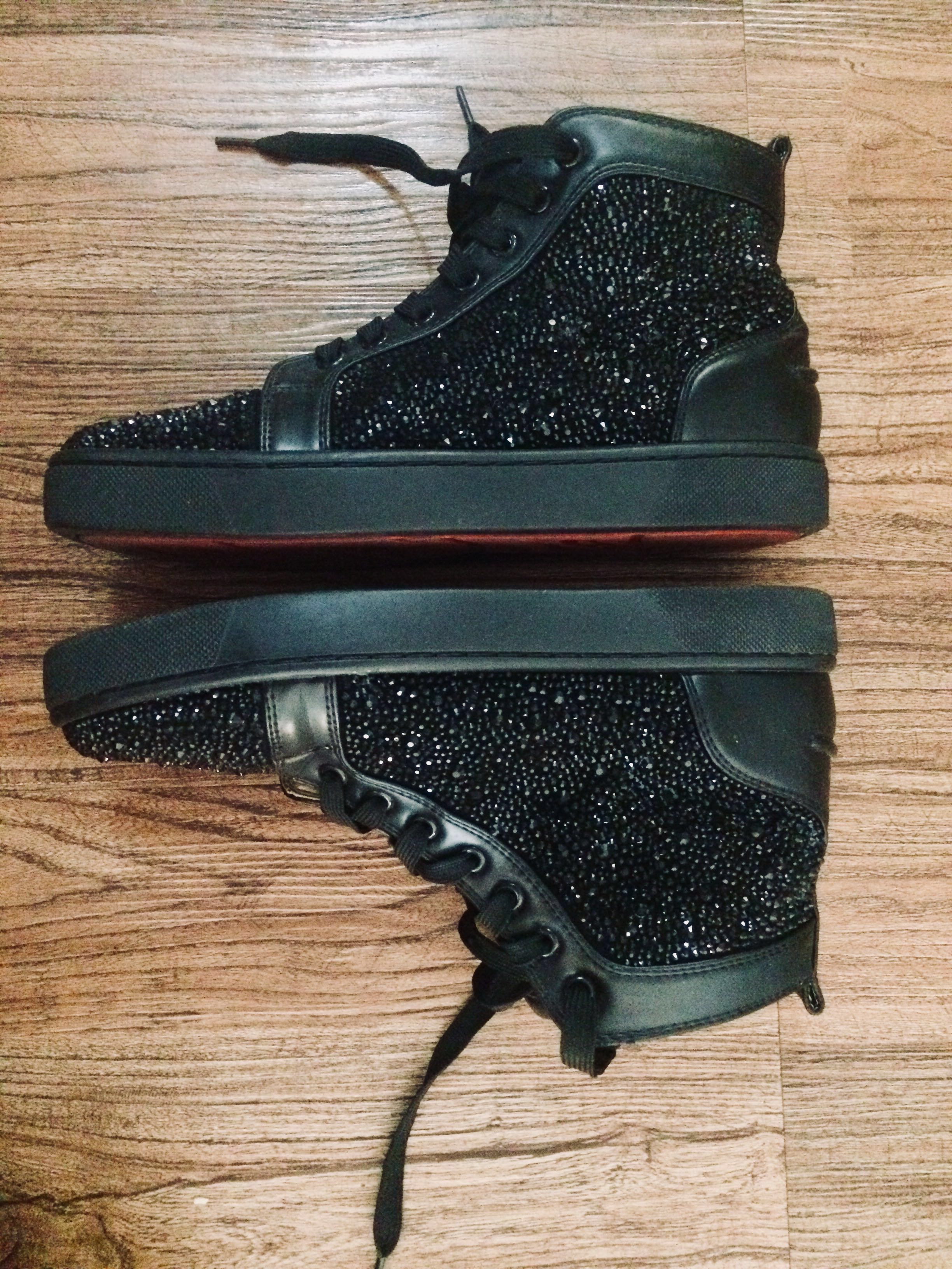 Louboutin cheap louis strass