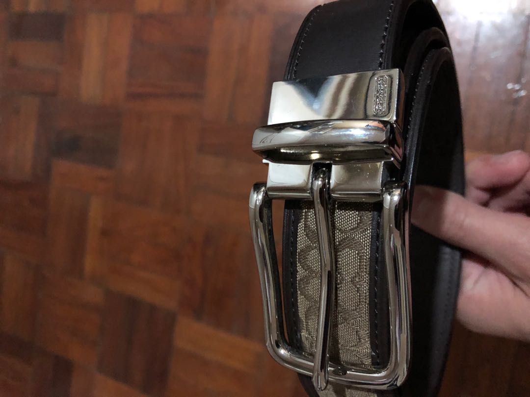 Coach belt (Category: Ties) located in Makati City. Submitted by milesque (Listing ID 173264680, Image 3). Description: Almost new coach belt. Very good condition, rarely worn. Size 32.