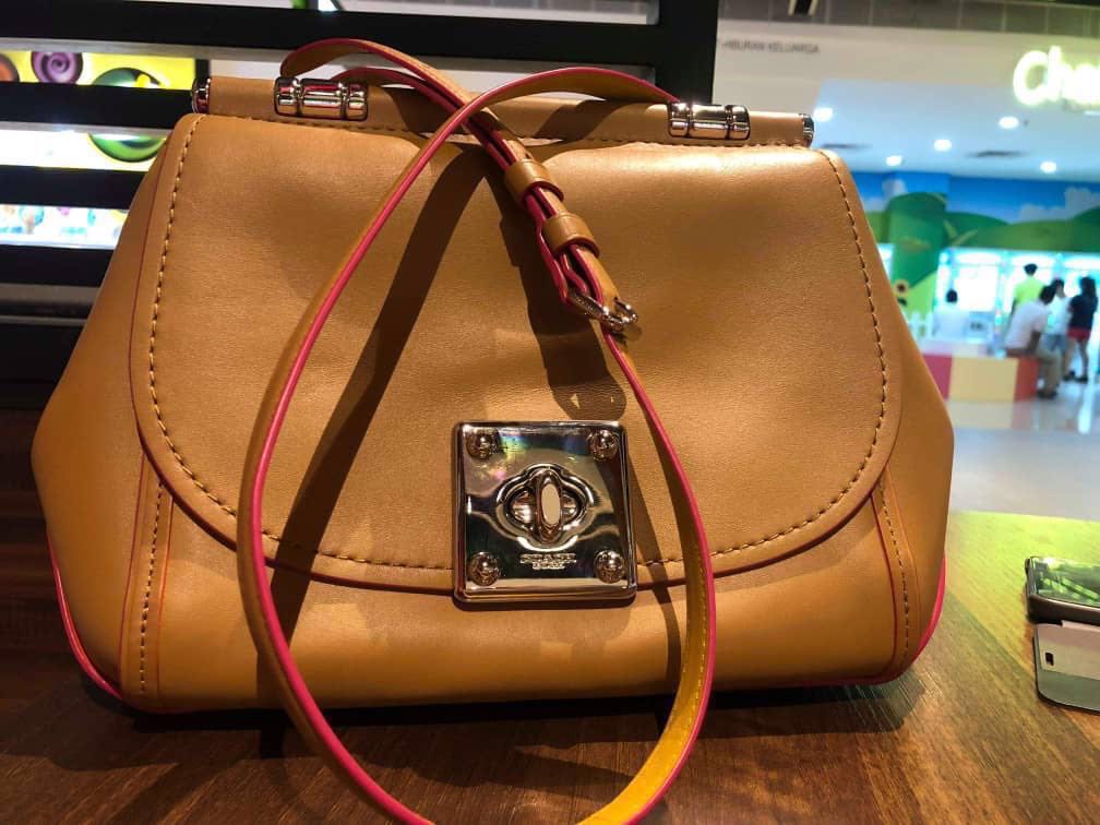 Coach drifter top handle discount