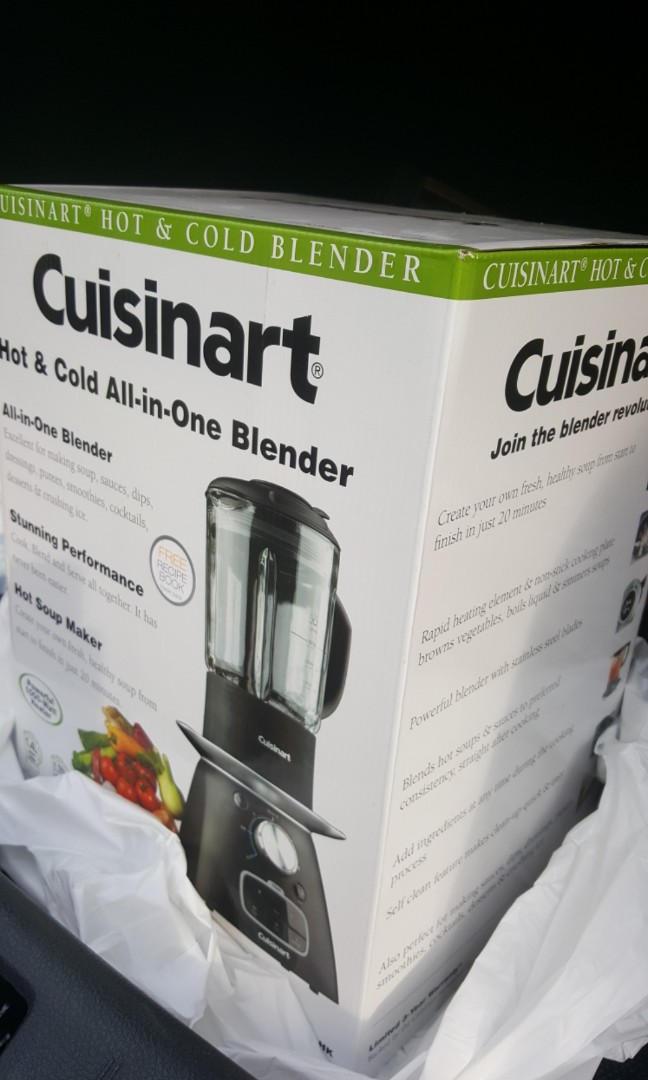 Cuisinart Hot & Cold Blender SSB1HK, TV & Home Appliances, Kitchen