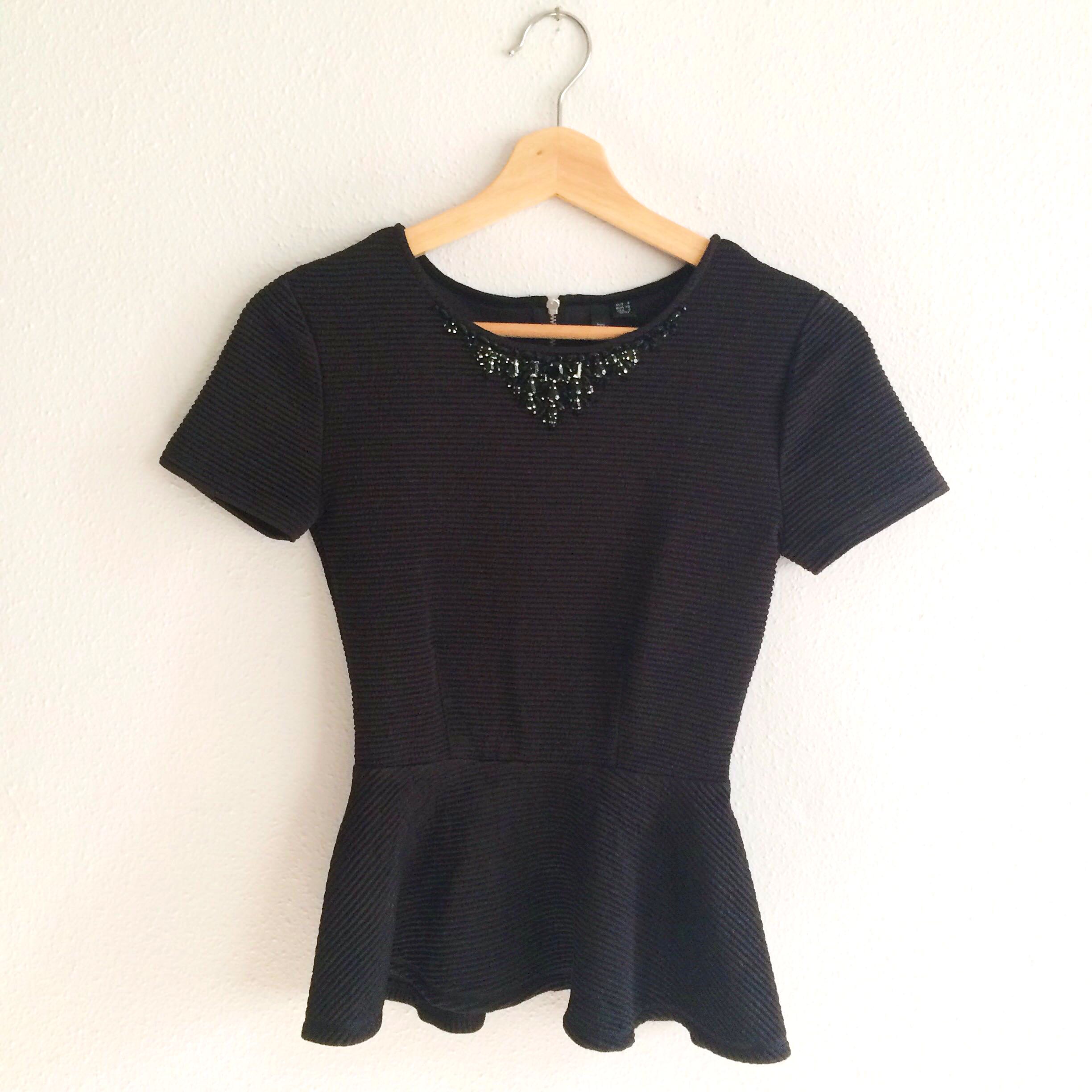 forever new peplum top