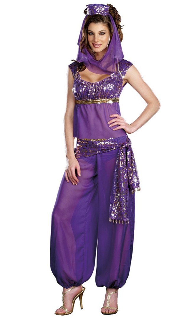 Full Set Purple Jasmine Costume Women S Fashion Clothes Others On Carousell