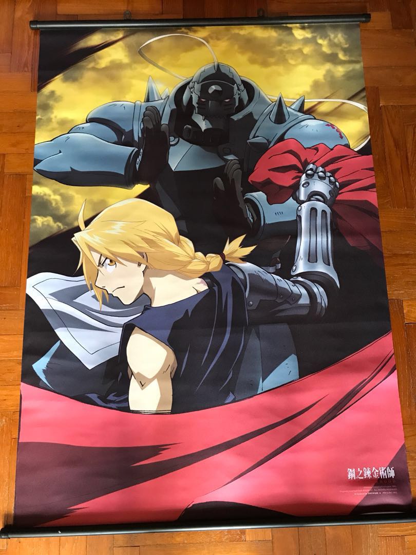 Get Wallpaper Fullmetal Alchemist Brotherhood Cloth Poster Official HD
