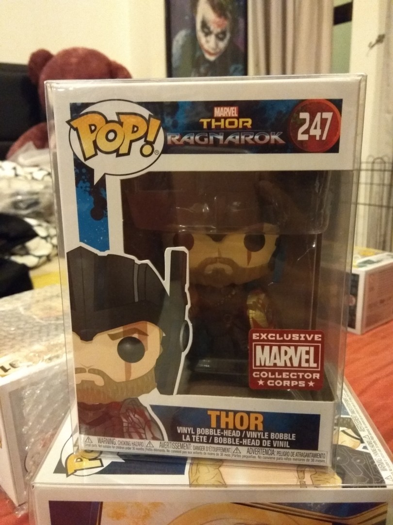Funko Pop Thor Ragnarok Vinyl Figurine Toys Games Bricks Figurines On Carousell