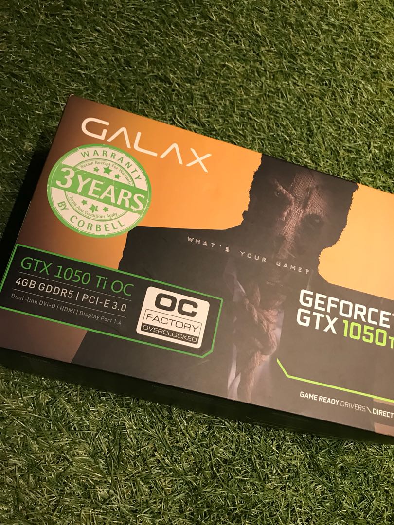 Galax gtx deals 1050ti oc 4gb