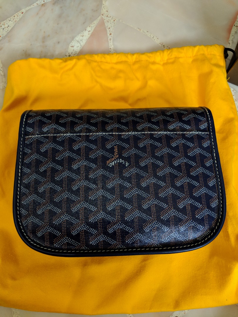 Goyard Belvedere in Navy Blue PM (Discontinued)