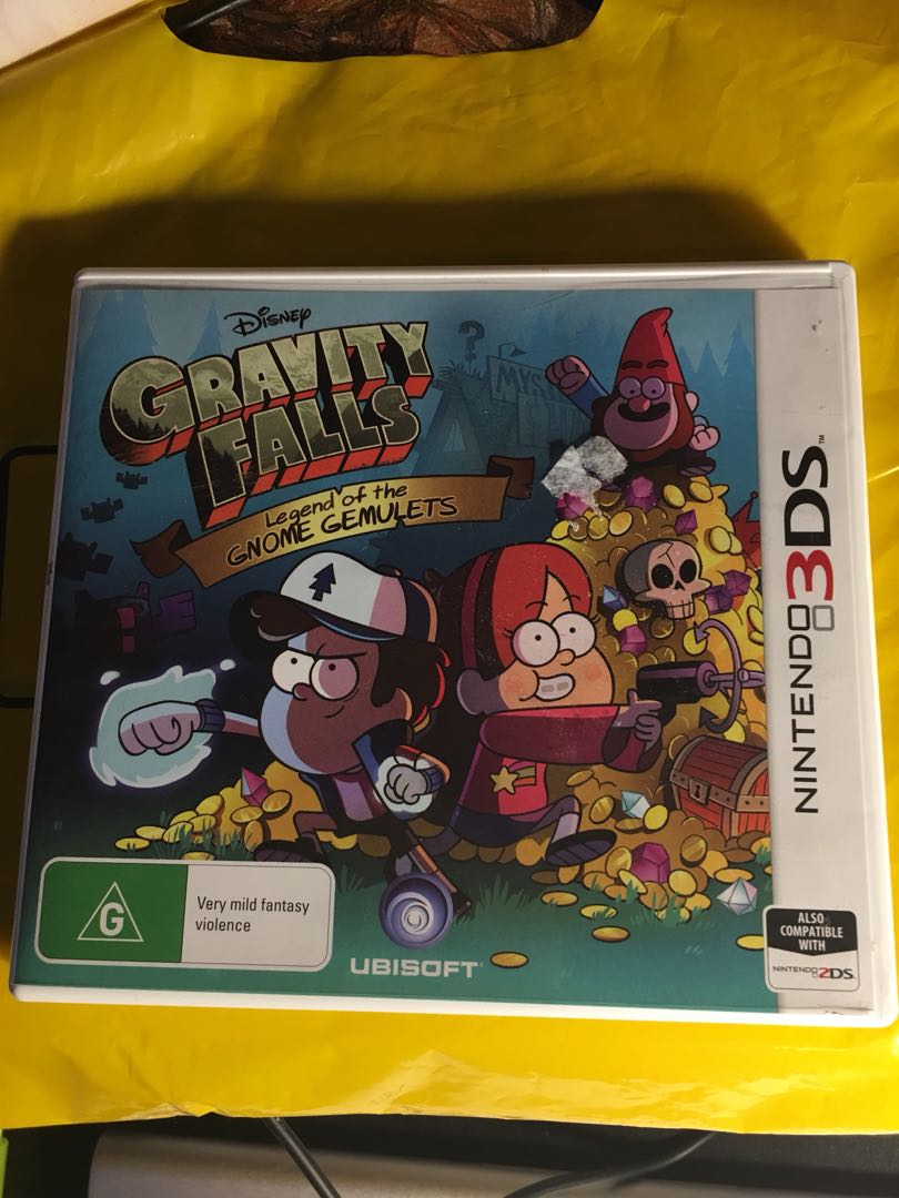 gravity falls 3ds game