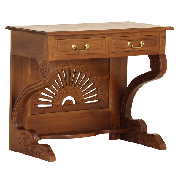 Hariraya Jun4 10 Malacna Teak Executive Writing Desk Lpecan Hariraya Jun4 10 Malacna Teak Executive