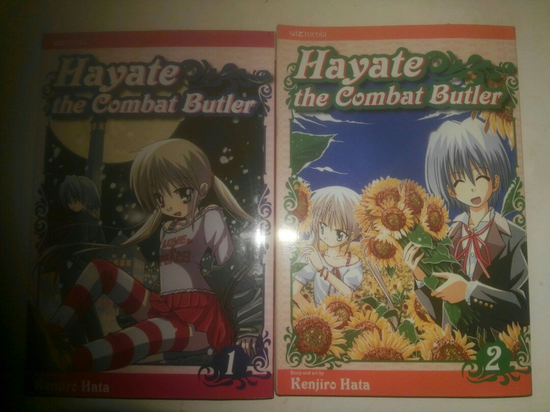Hayate The Combat Butler Vol 1 2 J Pop On Carousell