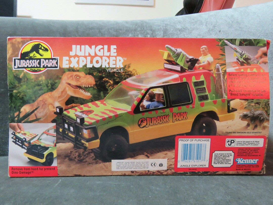 Kenner Jurassic Park Jungle Explorer Vintage Toy Toys And Games Others 