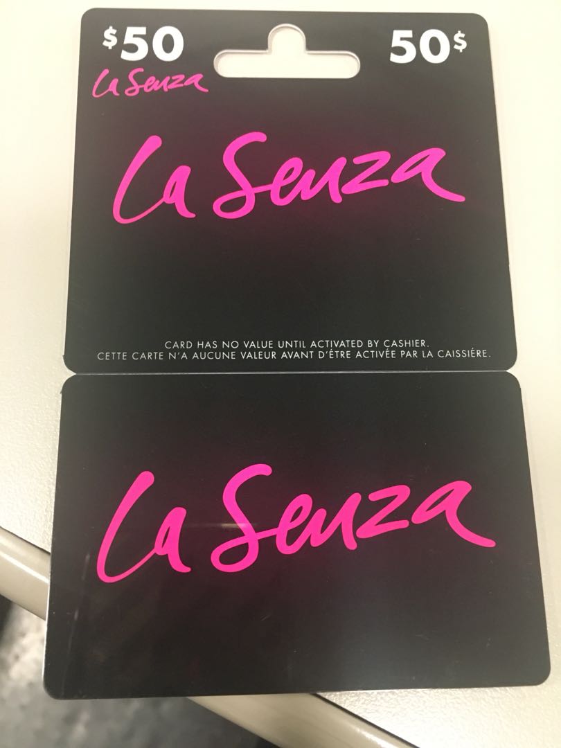 La Senza 50$ Gift Card for 45$ or swap for same value with another