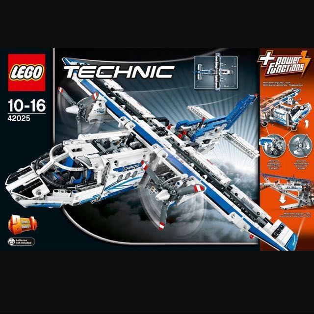 lego technic 42025 cargo plane