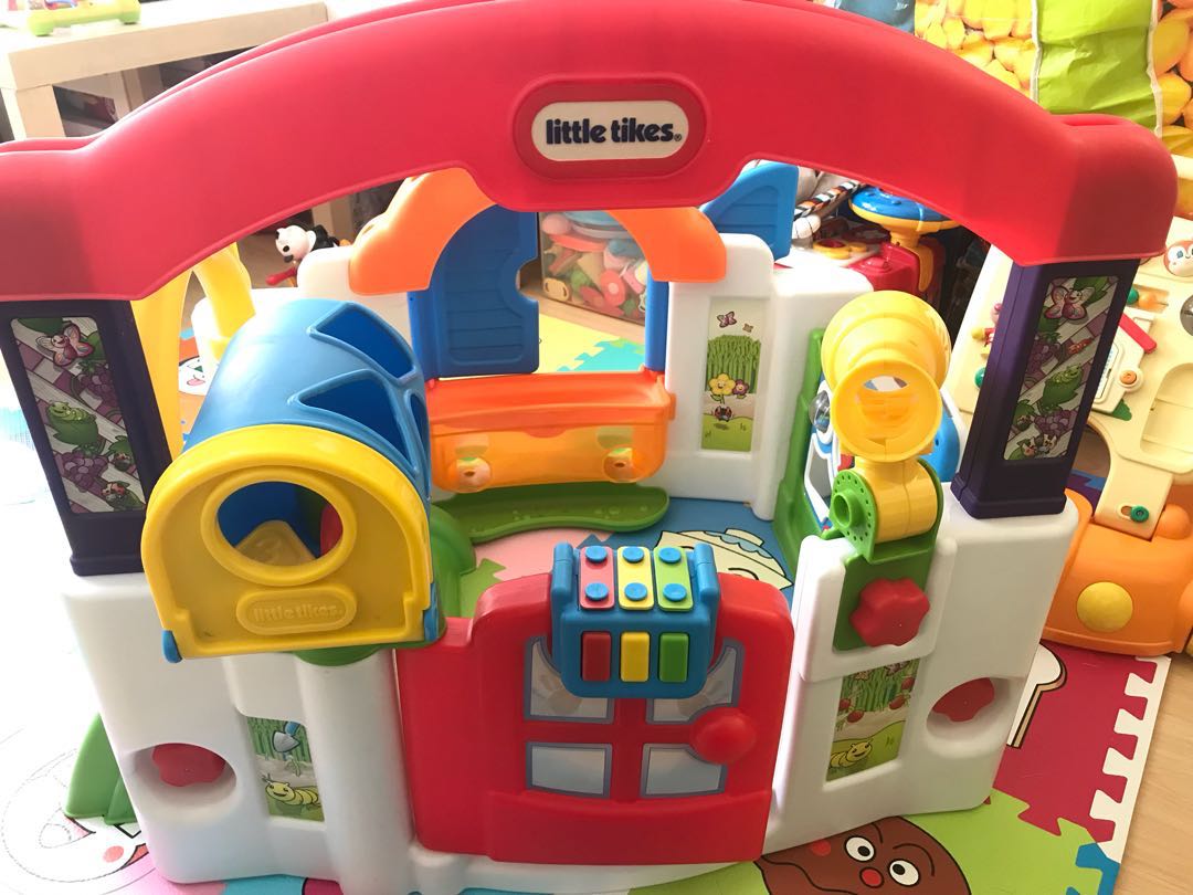 little tikes activity garden house