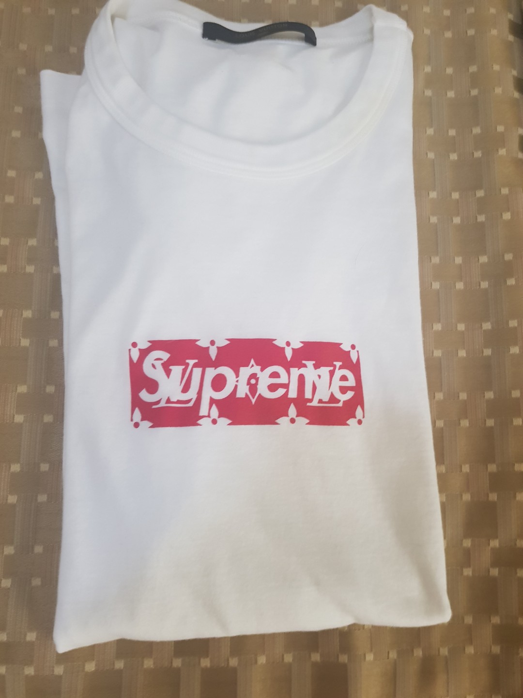 LV x Supreme Box Logo Tee, Men's Fashion, Tops & Sets, Tshirts