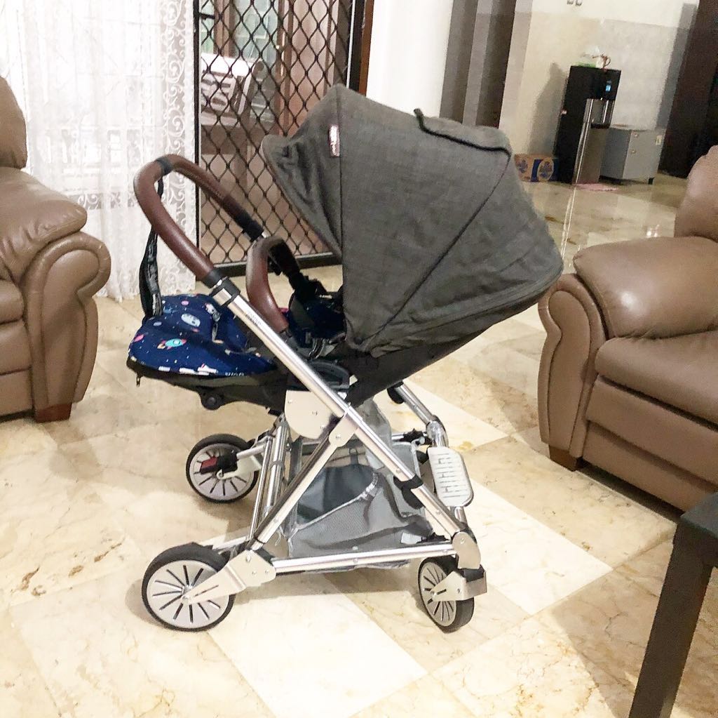 Mamas Papas Urbo 2 Khaki Bayi Anak Kereta Kursi Goyang Gendongan Bayi Di Carousell
