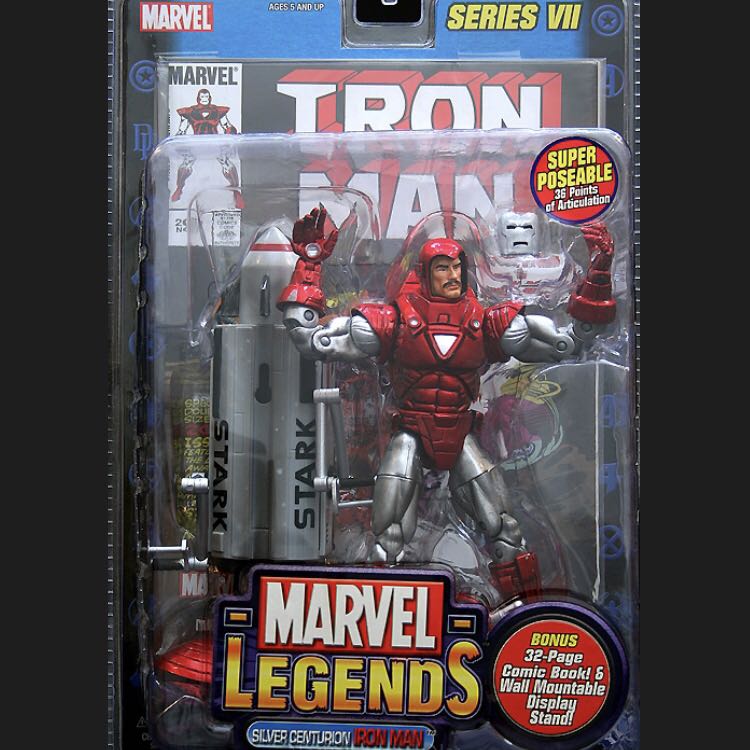 marvel legends silver centurion iron man