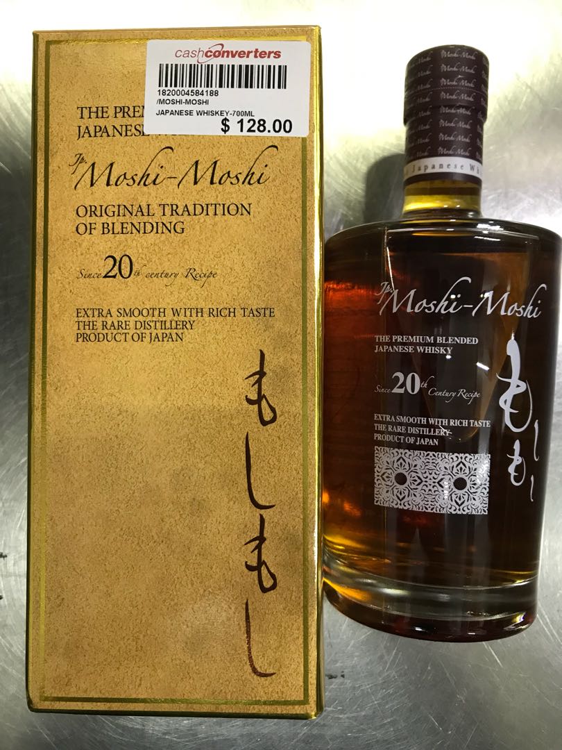 Moshi Moshi Japanese Whisky Food Drinks Alcoholic Beverages On Carousell