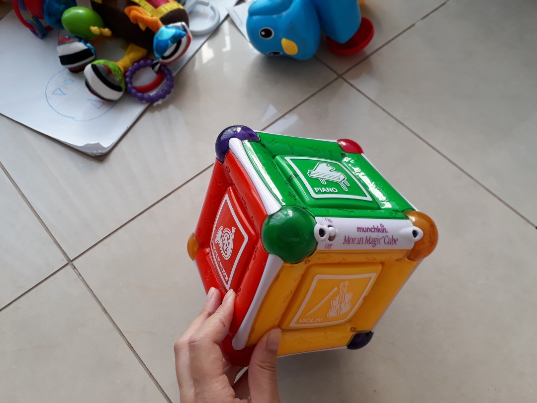 Mozart Magic Cube Music Toy Babies Kids Toys Walkers On Carousell