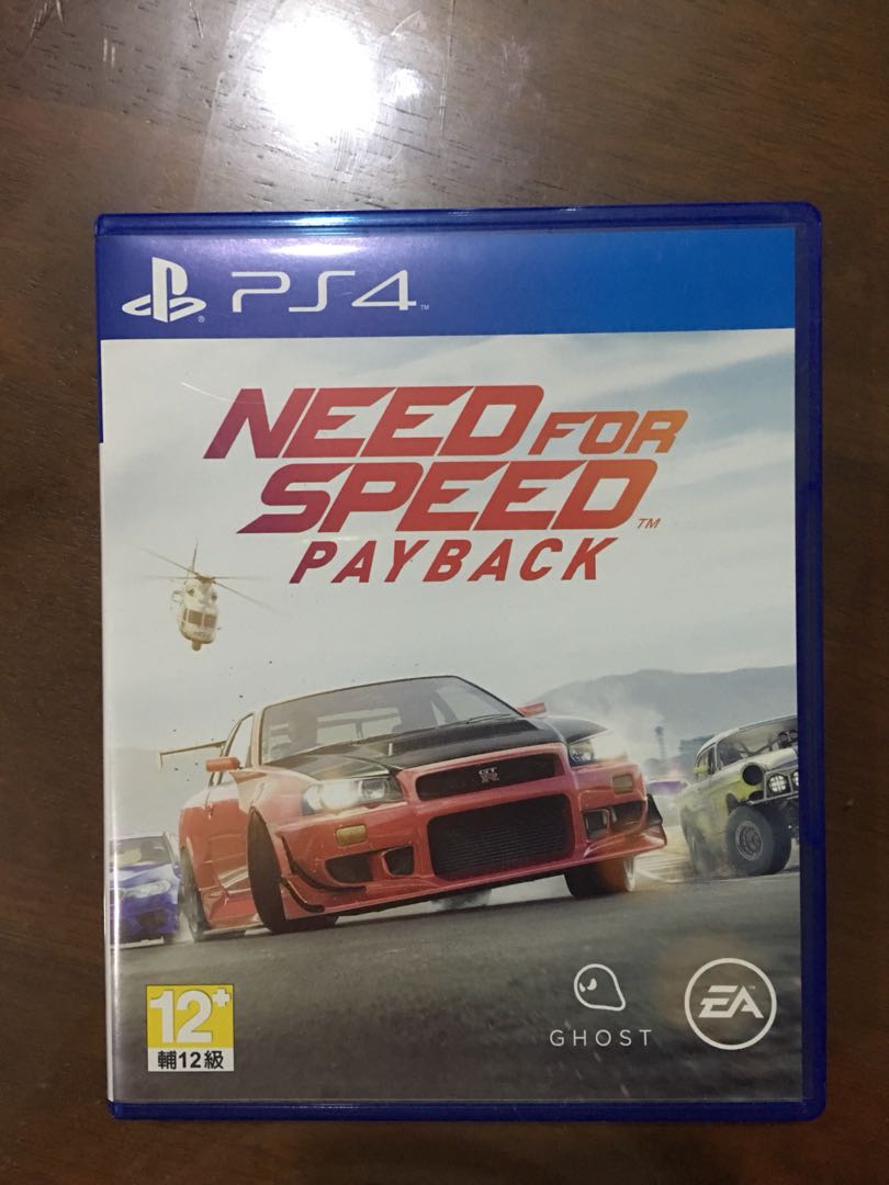 NFS Payback, Video Gaming, Video Games, PlayStation on Carousell