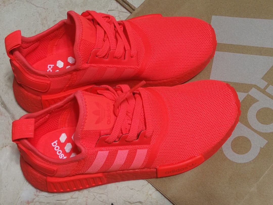 adidas full red
