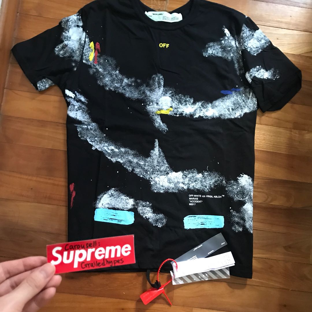 Off white marais accident tee new arrivals