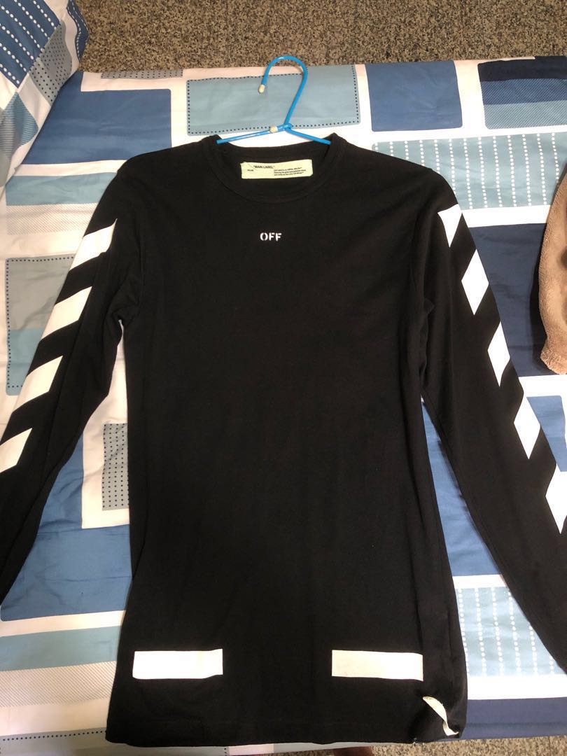 off white long sleeve sizing