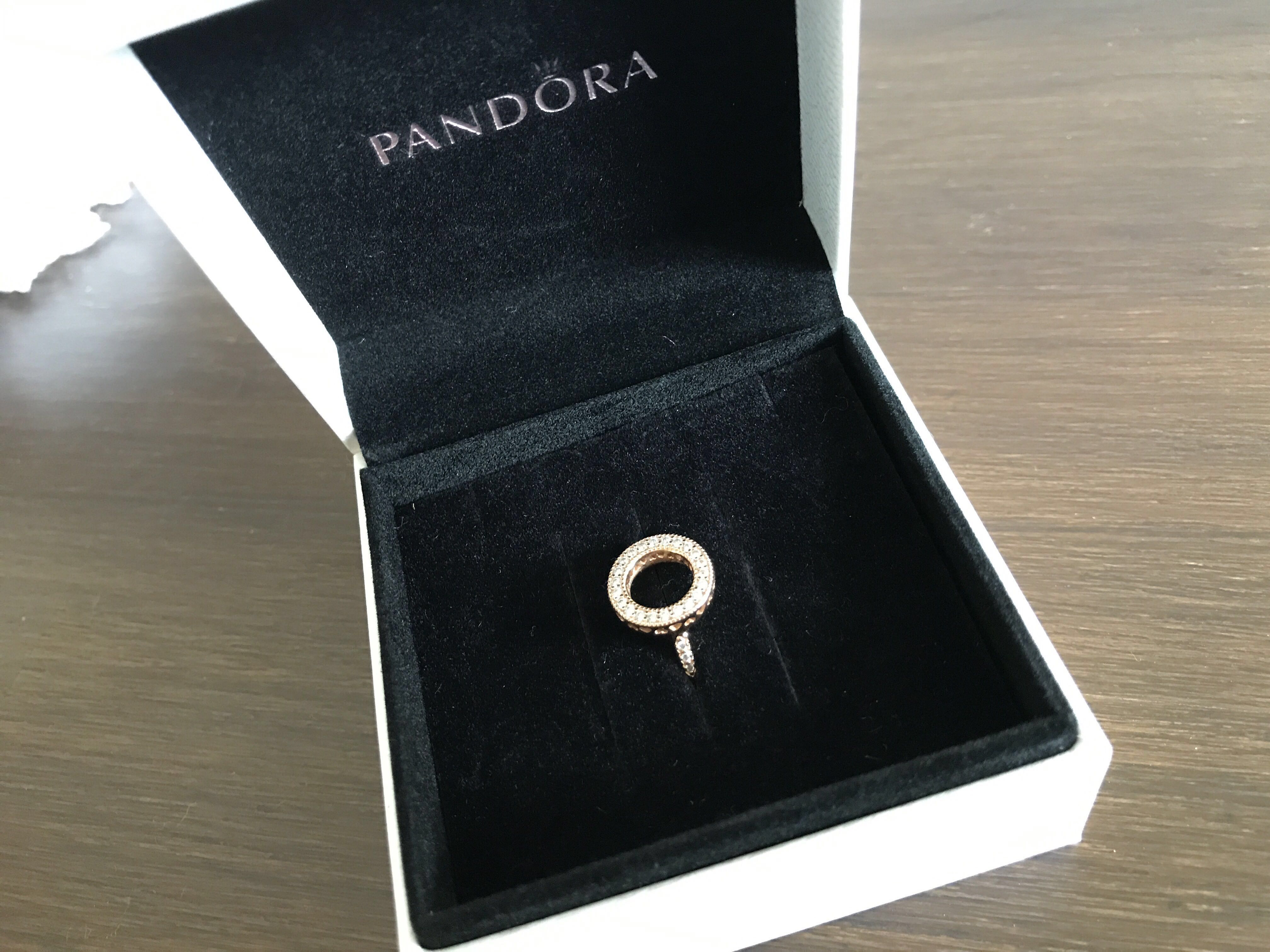 PANDORA ROSE HEARTS OF PANDORA HALO 