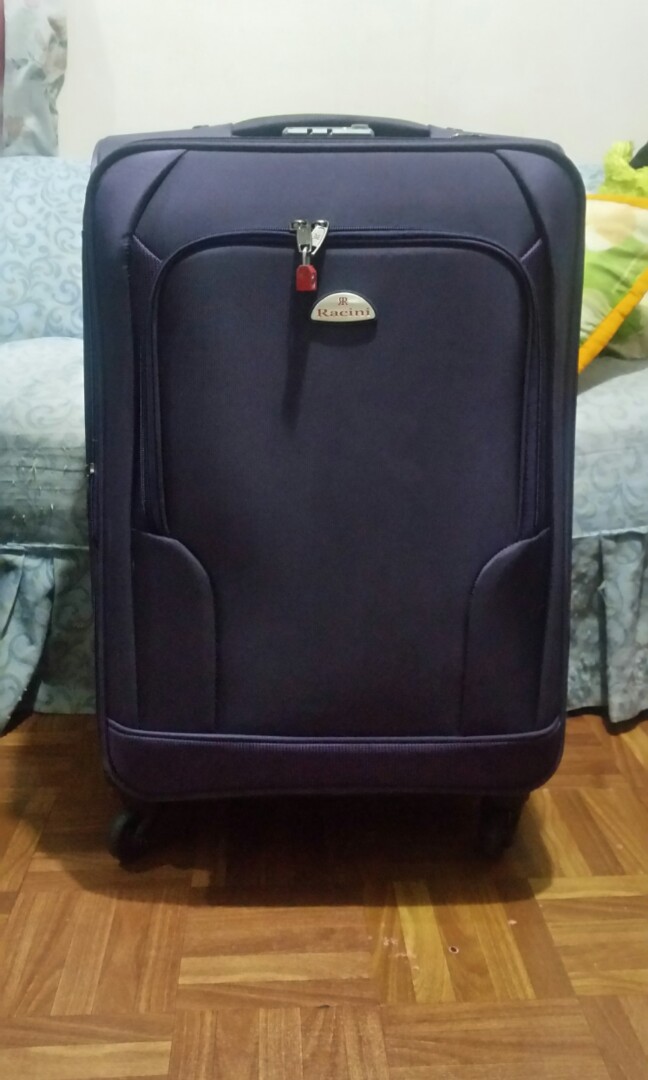 Racini 20kg Luggage (Purple), Hobbies & Toys, Travel, Luggage on Carousell