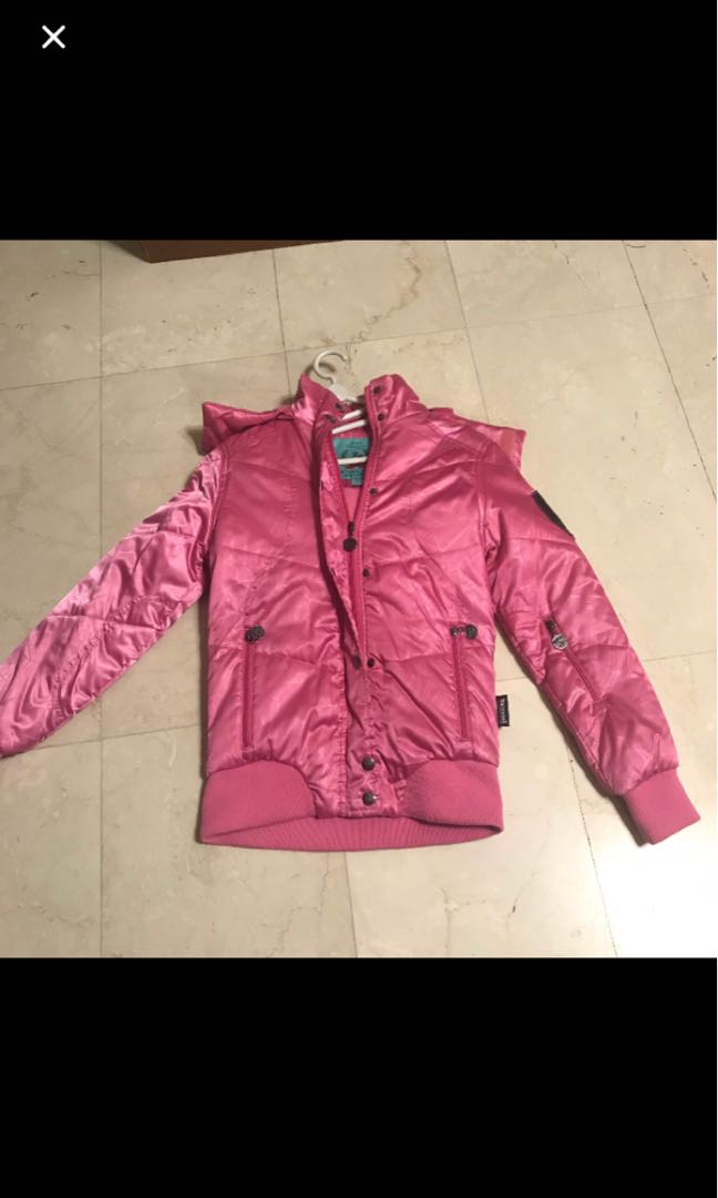 Rtp 180 Beverly Hills Winter Jacket pink, Women's Fashion, Coats