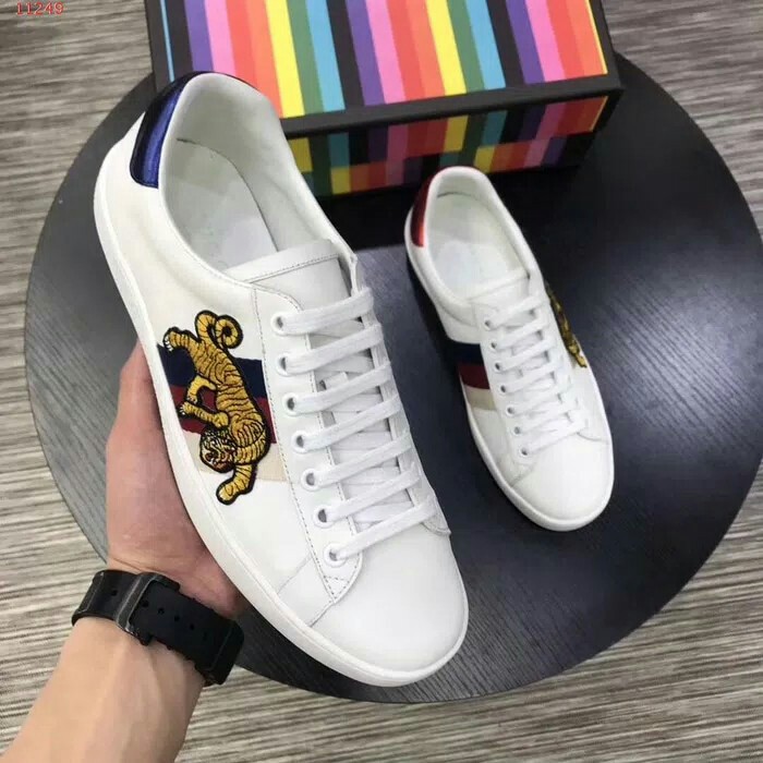 Sepatu Gucci Tigger Men S Fashion Men S Footwear Sneakers On Carousell