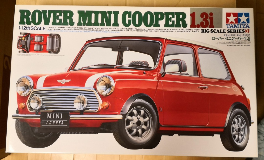 tamiya rover mini cooper