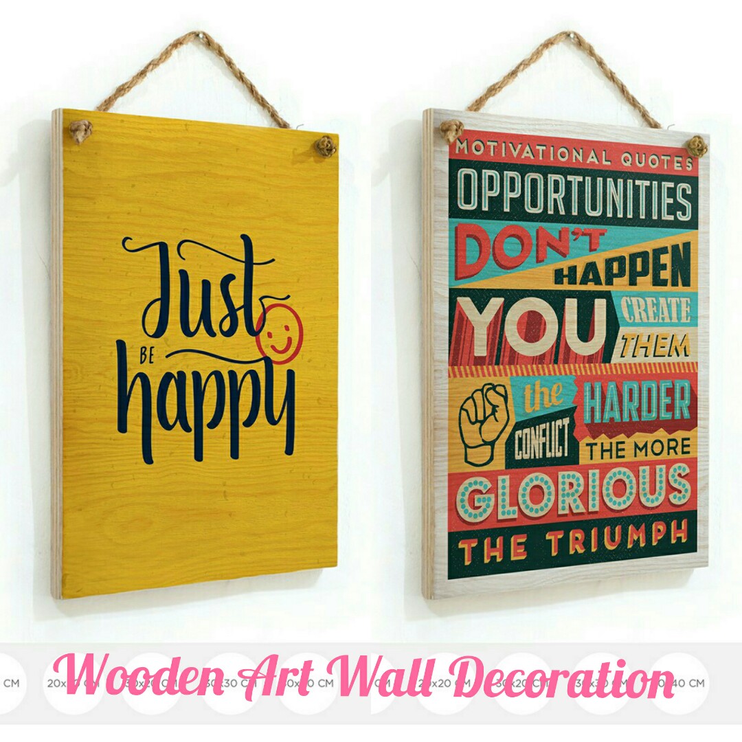 Wooden Art Wall Decoration