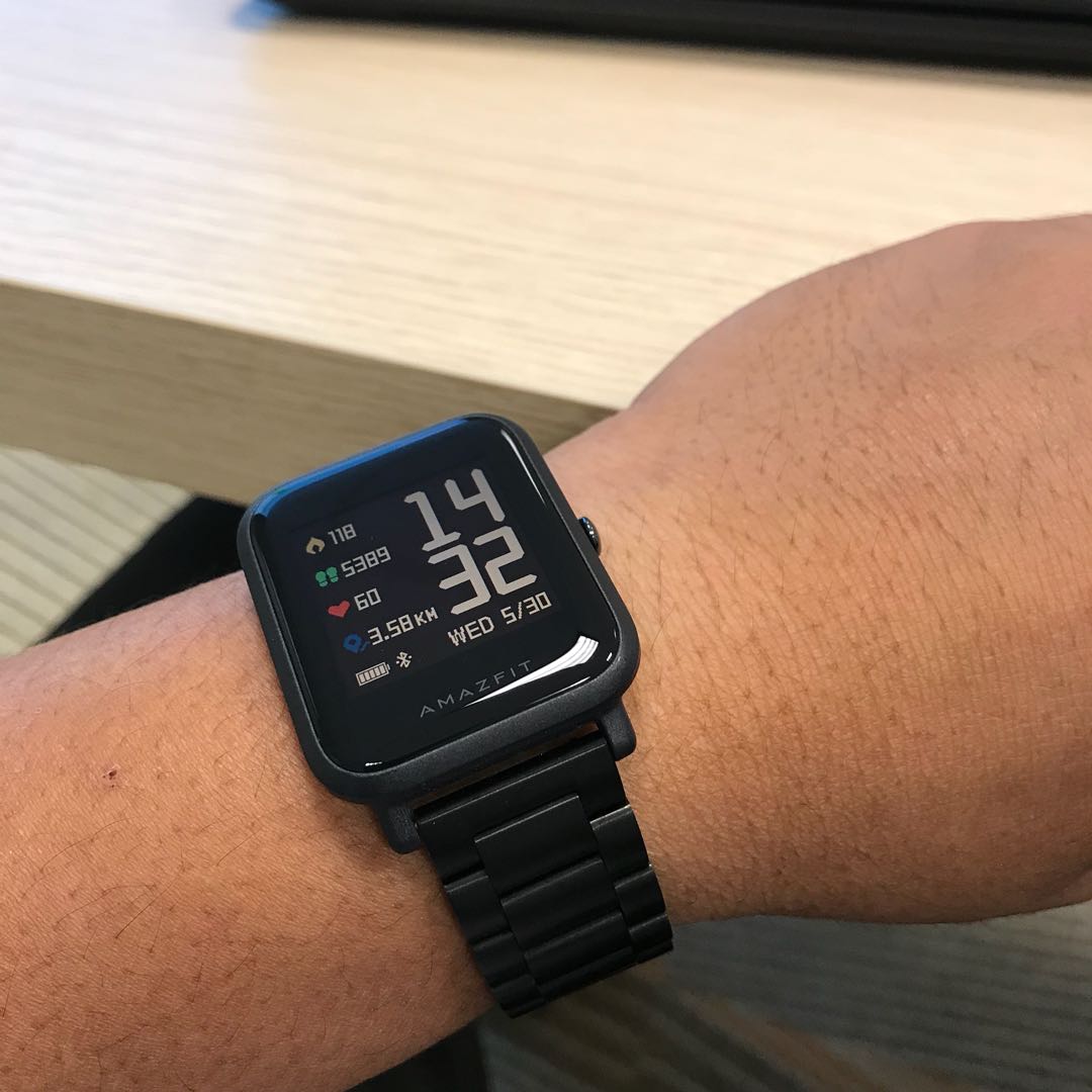 amazfit bip metal strap