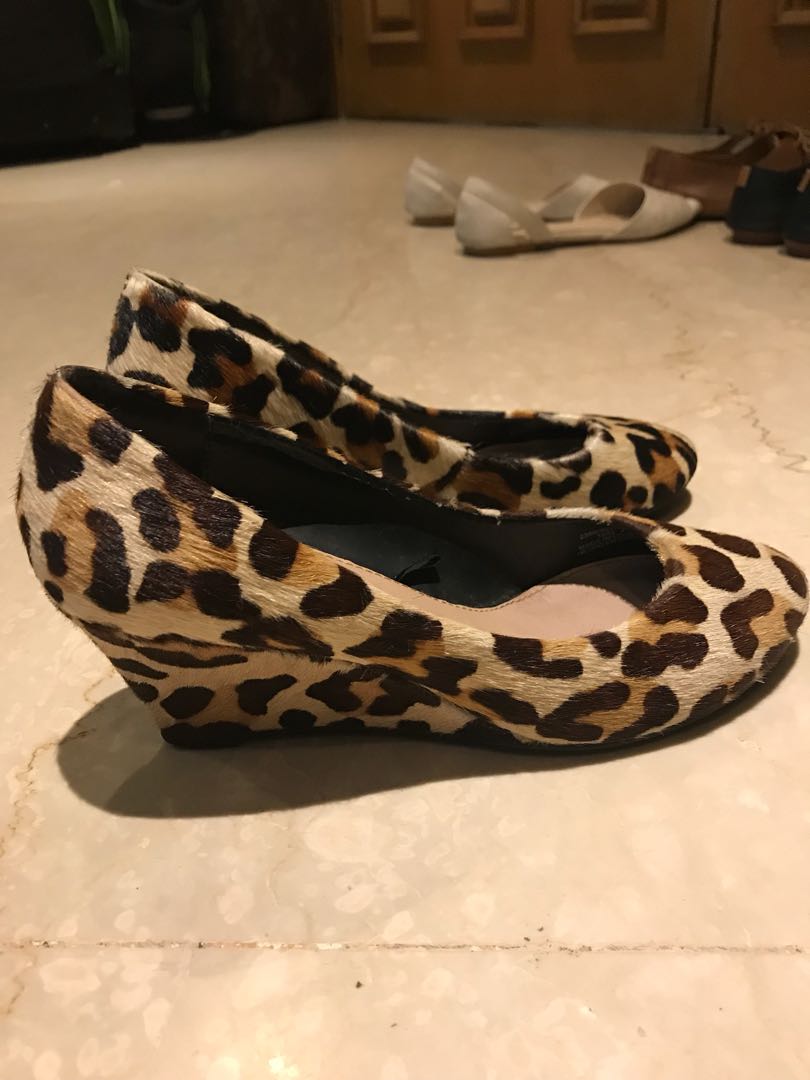 zara leopard shoes