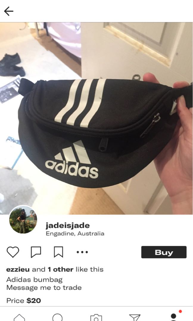 Adidas bum bag Men s Fashion Accessories on Carousell