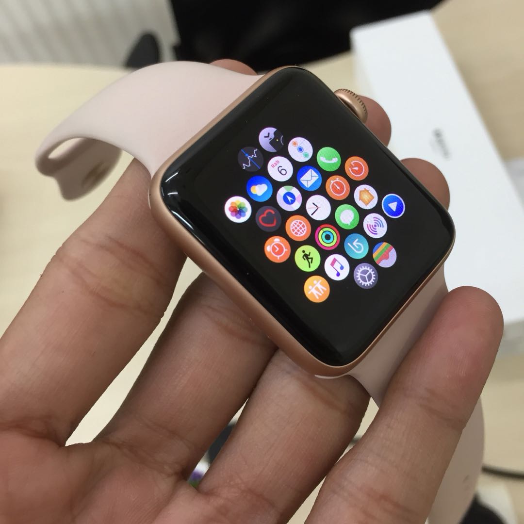 Apple watch 2025 s3 gold pink