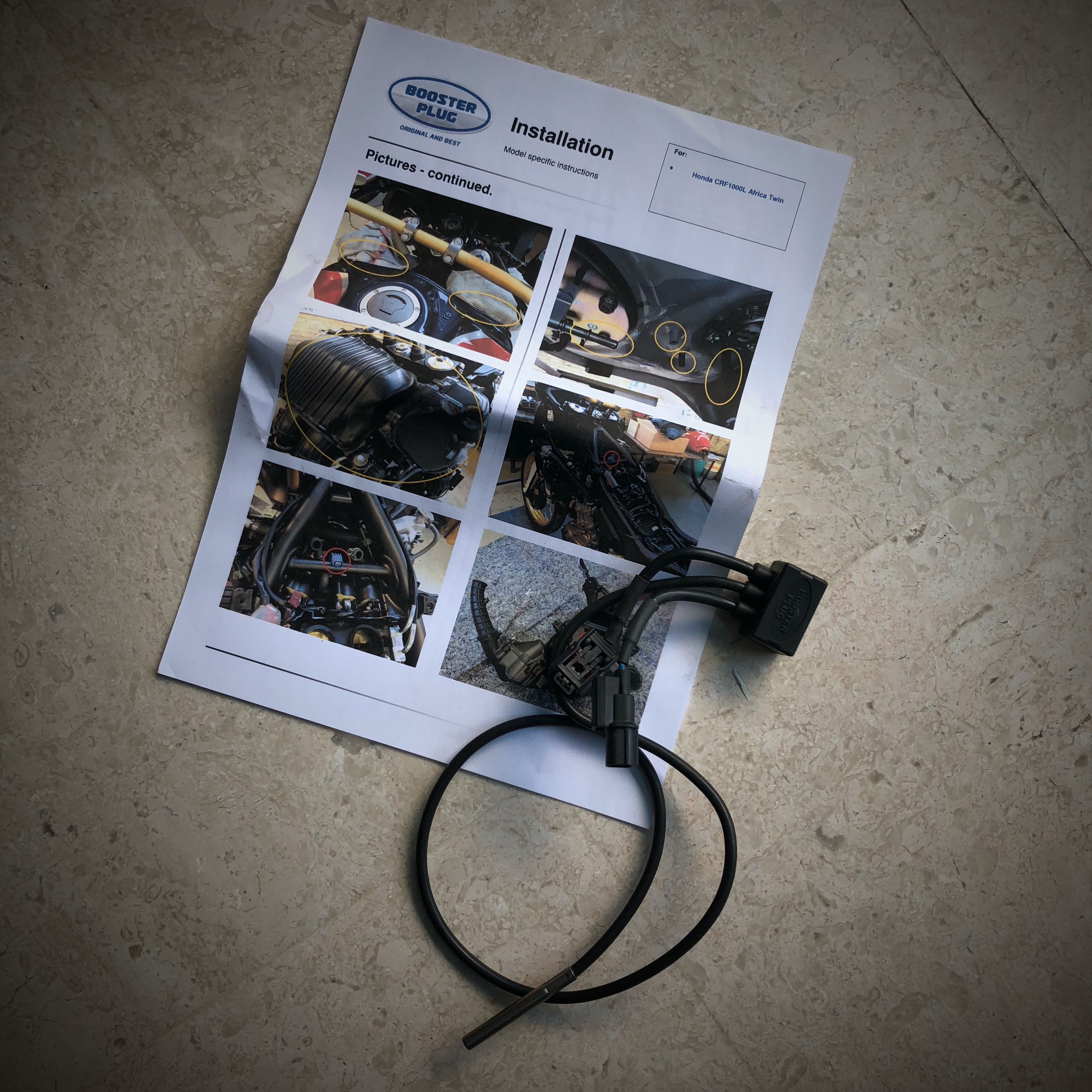 Booster Plug for Honda Africa Twin CRF1000L Motorcycles