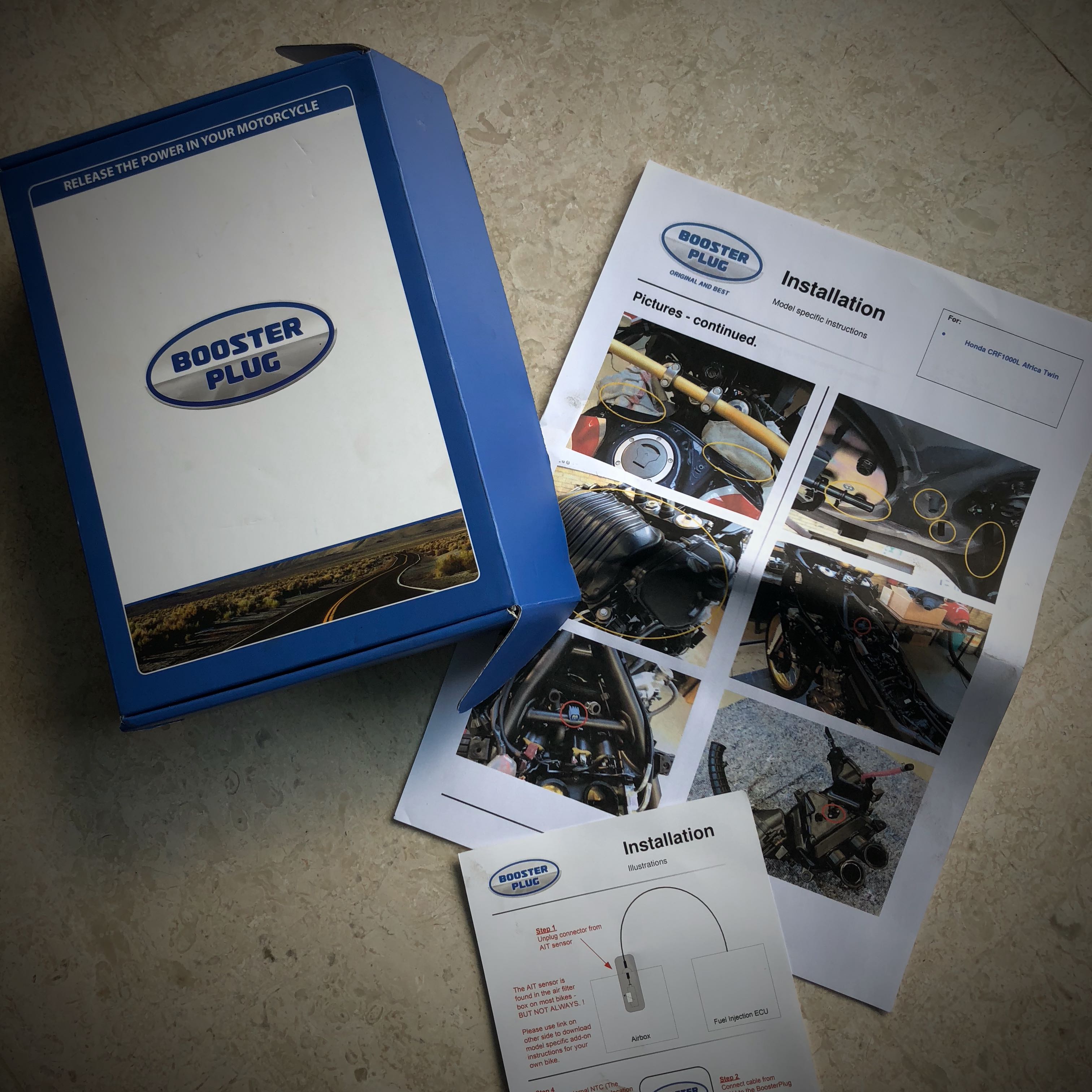 Africa twin new arrivals booster plug