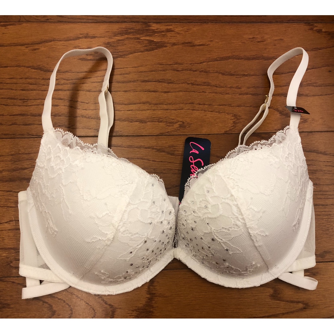 Lasenza satin beyond sexy push up bra white, Women's Fashion, New  Undergarments & Loungewear on Carousell