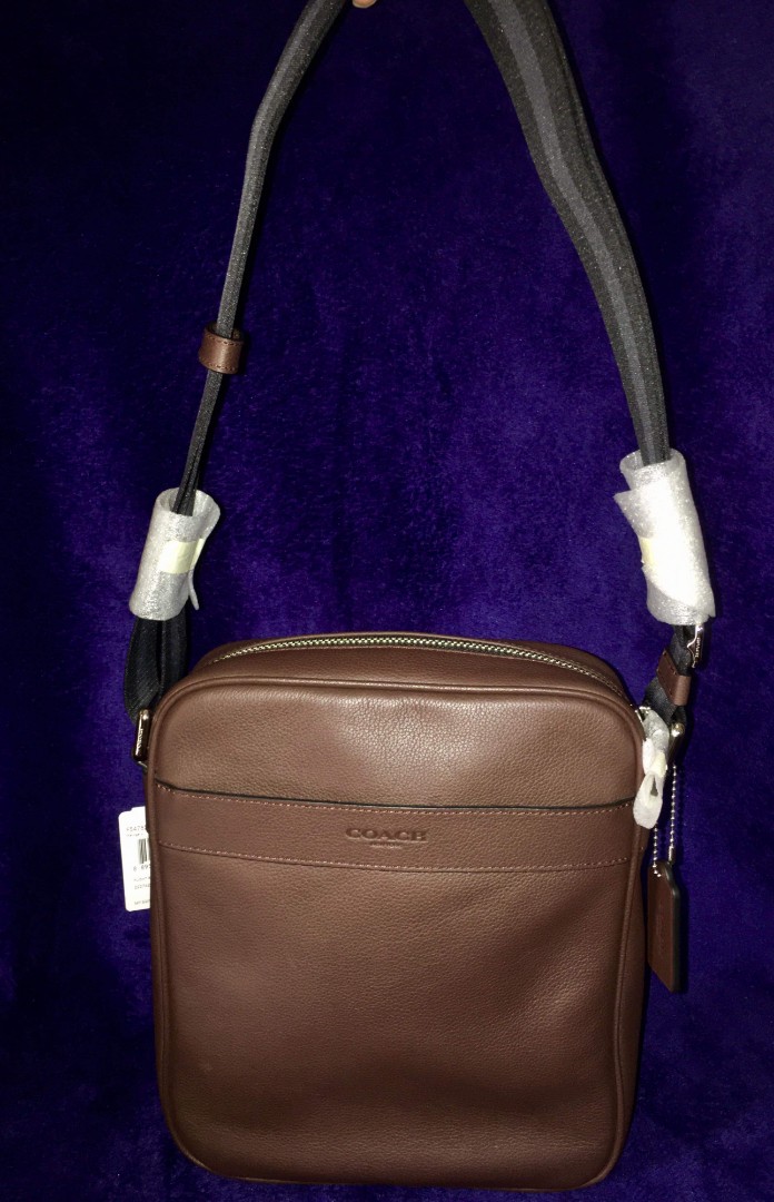 COACH FLIGHT BAG SMITH LEATHER