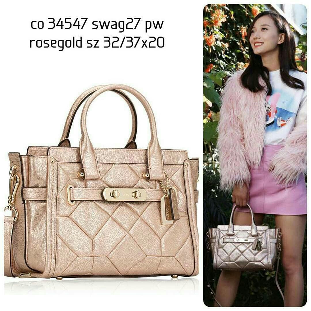 Coach hot sale swagger patchwork