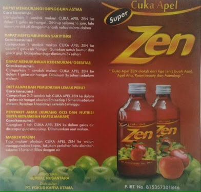 Cuka Apel Mengurangi Nafsu Makan - Nuring