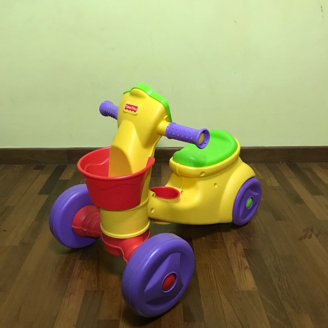 fisher price ready steady ride on