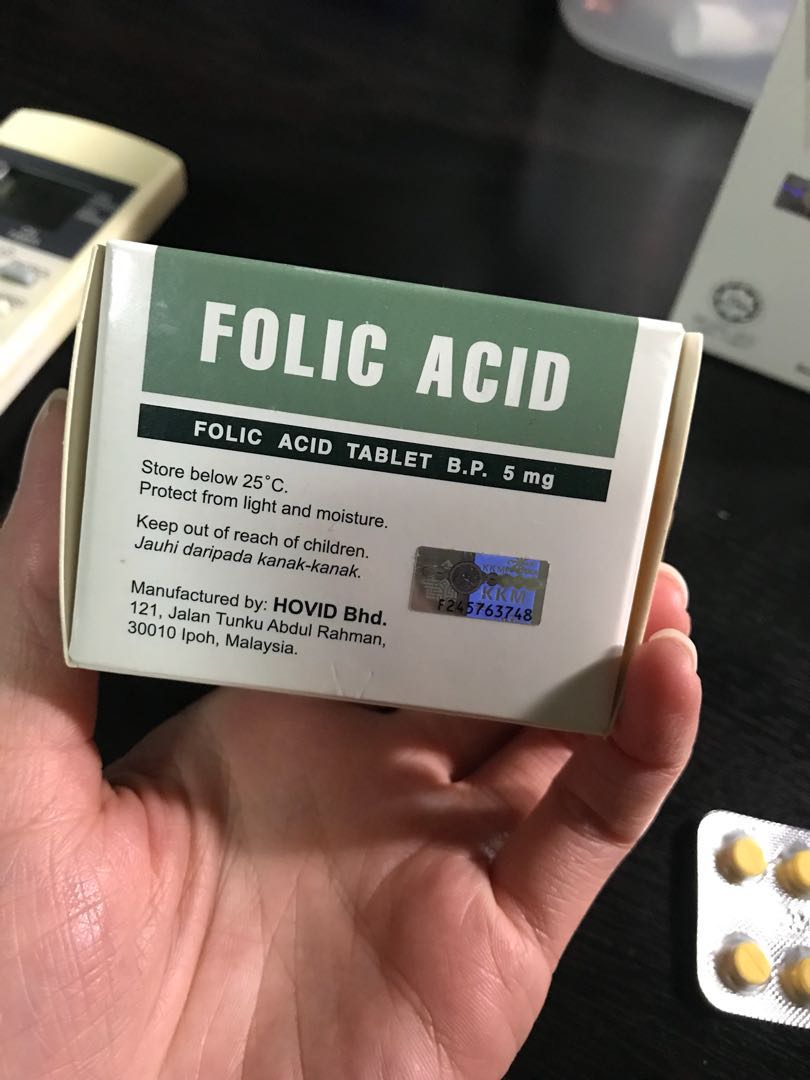 Folic Acid 5mg supplements, Everything Else on Carousell