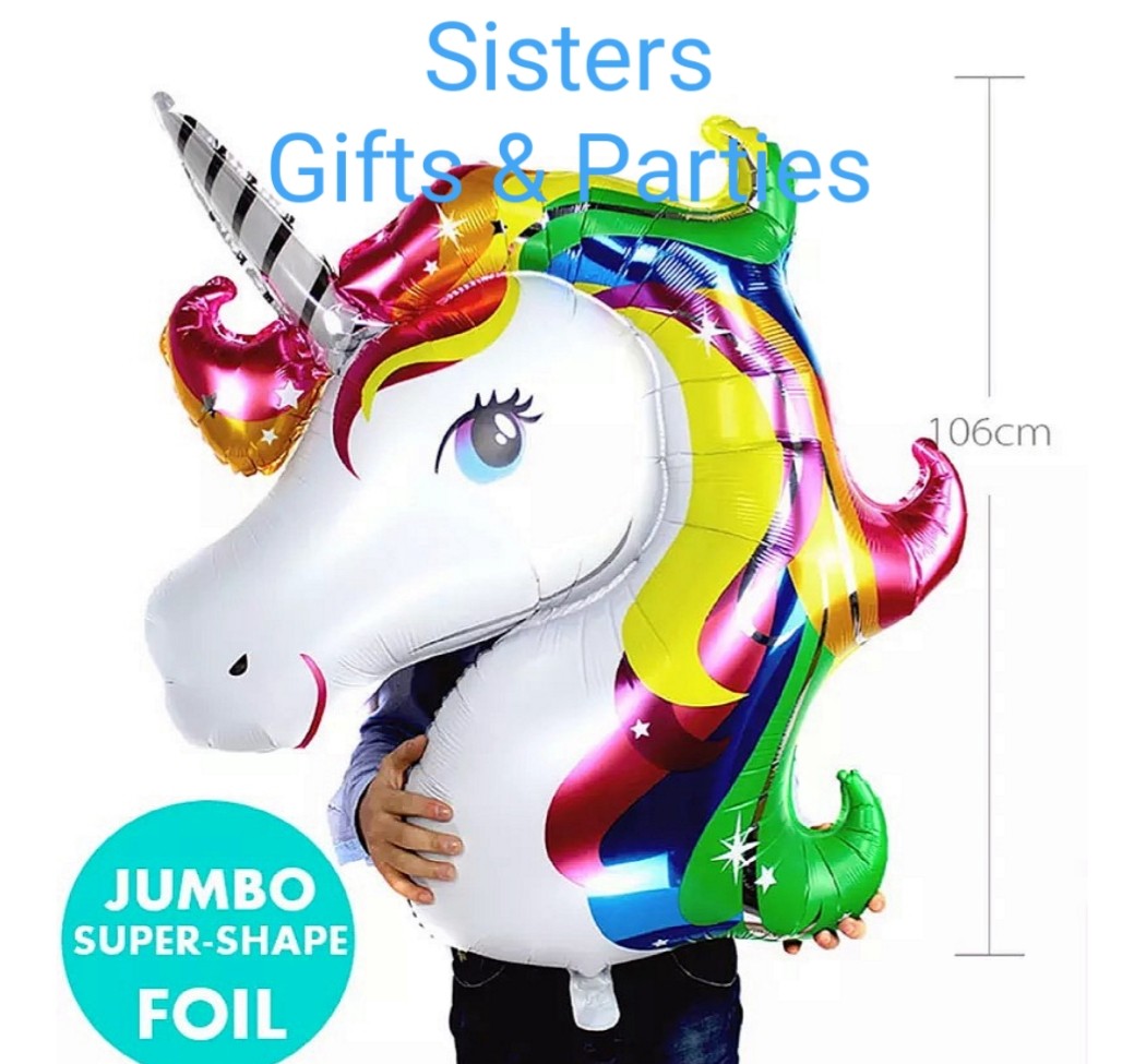 Jumbo sized unicorn foil balloon (uninflated), Everything Else on Carousell