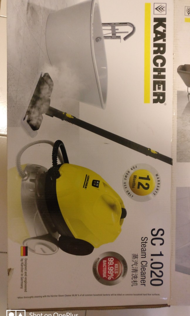 Karcher steam cleaner model SC 1.020, TV & Home Appliances, Vacuum